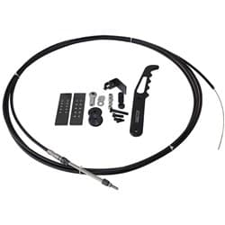 CHUTE RELEASE CABLE KIT BLACK HANDLE PARACHUTE LEVER