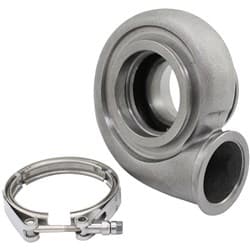 BOOSTED V-BAND HOUSING 1.01 CAST IRON HOUSING B5455 B5855 G30 Aeroflow - AF 8050-1061
