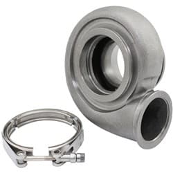 BOOSTED V-BAND HOUSING 0.83 CAST IRON HOUSING B5455 B5855 G30 Aeroflow - AF 8050-1062