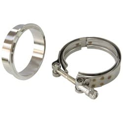 3.5" O.D SS BOOSTED VBAND KIT SUIT 4849 to 6862 V BAND T/O