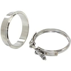 4.50" O.D SS BOOSTED VBAND KITSUIT 7588 8888 S/S V BAND T/O