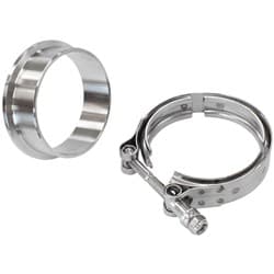 3.62" O.D SS BOOSTED VBAND KITSUITS 7875 DUAL V BAND T/O