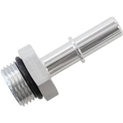 3/8" PUSH ON EFI TO -10ORB SILVER QUICK CONNECT EFI