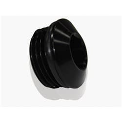 ORB SLIMLINE PORT PLUG -10AN BLACK FINISH