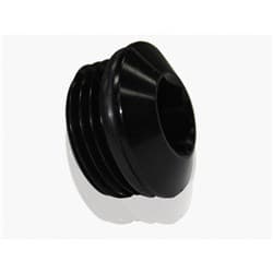 ORB SLIMLINE PORT PLUG -20AN BLACK FINISH