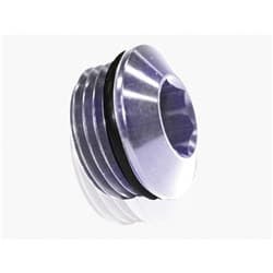 ORB SLIMLINE PORT PLUG -20AN SILVER FINISH