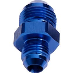 MALE FLARE REDUCER -4 TO -3 BLUE -4AN TO -3AN REDUCER