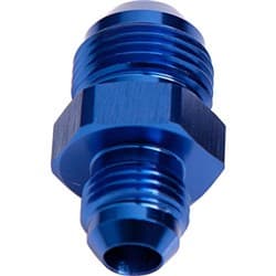MALE FLARE REDUCER -12 TO -4 BLUE -12AN TO -4AN REDUCER