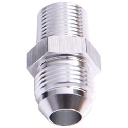 MALE FLARE -4AN TO 1/4" NPT SILVER MALE FLARE TO NPT ADAPT