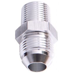 MALE FLARE -10AN TO 1/4" NPT BLACK MALE FLARE TO NPT ADAPTE