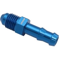 8MM BARB TO -4AN ADAPTER BLUE MALE 8MM TO MALE -4AN Aeroflow - AF 817-05-04