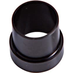 TUBE SLEEVE -6AN TO 3/8" TUBE BLACK -6AN FITS OVER 3/8" LINE