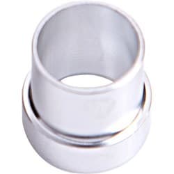 TUBE SLEEVE -6AN TO 3/8" TUBE SILVER -6AN FITS OVER 3/8"LINE