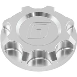 FORD BARRA BILLET OIL CAP FILLER PLUG BA BF FG SILVER FALCON Aeroflow - AF 82-1012