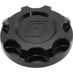 FORD BARRA BILLET OIL CAP FILLER PLUG BA BF FG BLACK FALCON Aeroflow  AF 82-1012BLK