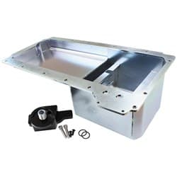 GM LS FAB PAN WITH OIL FILTER REAR SUMP HQ-WB STYLE PAN