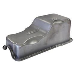 STOCK OIL PAN FORD 289-302W FRONT SUMP RAW
