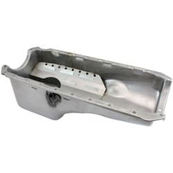 STEEL STOCK OIL PAN BBC RAW RH/SIDE DIPSTICK REAR SUMP