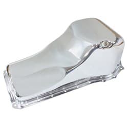 STOCK OIL PAN FORD 351C FRONT SUMP CHROME