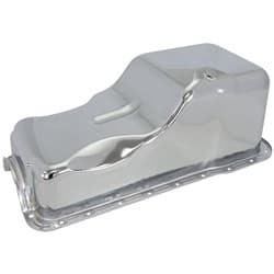STOCK FORD 351W V8 OIL PAN CHROME OIL PAN SBF 351W
