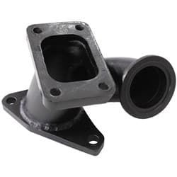 SUBARU EJ20 EJ25 TWIST MOUNT TURBO ADAPTER T3 SINGLE 45mm