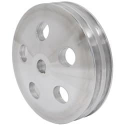 POWER STEERING PULLEY DOUBLE POLISHED 5/8 SHAFT GM SAGINAW