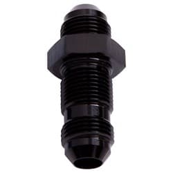 STRAIGHT BULKHEAD -6AN BLACK BULKHEAD NUT SEPERATE