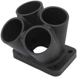 4 INTO 1 TURBO MERGE COLLECTORT25 / T28 T2 NO WASTEGATE