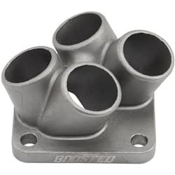 4 INTO 1 TURBO MERGE COLLECTOREVO 10 X FLANGE NO WASTEGATE