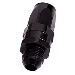 MALE -12AN TO -12AN HOSE END BLACK STRAIGHT MALE TO MALE