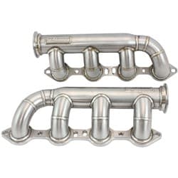 GM LS TWIN S/S TURBO MANIFOLDSPAIR FORWARD FACING V-BAND