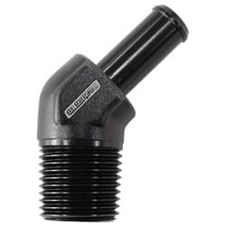 45 DEG 3/8"NPT TO -6 100 / 450SERIES BRAIDED HOSE AN SIZE