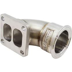 GM LS T4 STRAIGHT MOUNT S/S ADAPTER V-BAND TO T4 TURBO MANIFOLD Aeroflow AF 8470-2005