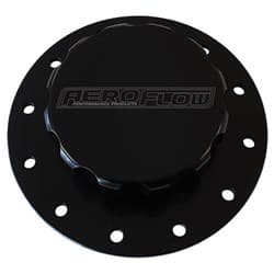 BILLET ALLOY FUEL CELL SCREW ON CAP BLACK GASKETS BOLTS