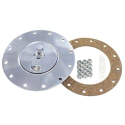 BILLET ALUMINIUM FUEL CAP RCI POLISHED-GASKET-BOLTS RCI CELL