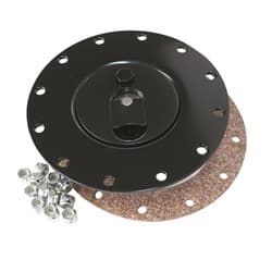 BLACK ALUMINIUM FUEL CAP RCI CAP-GASKET-BOLTS RCI CELL