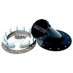 45 DEG 2-1/2" x 5" REMOTE FUELCELL FILLER NECK