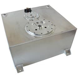 ALLOY FUEL CELL 57L 3 X PUMP 15 US GAL 60mm TRIPLE HANGER