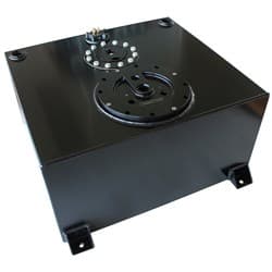 ALLOY FUEL CELL 57L 3 X PUMP 15 US GAL 60mm TRIPLE HANGER