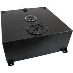 ALLOY FUEL CELL 100L 3 X PUMPS26 US GAL 60mm TRIPLE HANGER