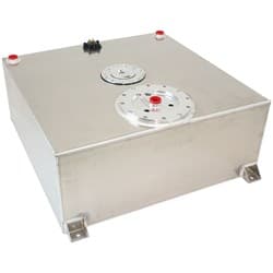ALLOY FUEL CELL 100L 3 X PUMPS26 US GAL 40mm TRIPLE HANGER
