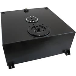 ALLOY FUEL CELL 100L 3 X PUMPS26 US GAL 40mm TRIPLE HANGER