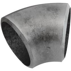 1-3/8" STEAM PIPE 45 DEGREE BEND TURBO MANIFOLD EXHAUST