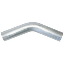 ALUM MANDREL 45 DEG 1.00" O.D 25MM WALL 2MM 140MM LEG