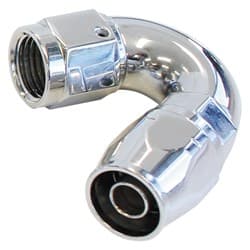 ELITE 150 DEG -8AN HOSE END ELITE SHOW QUALITY FULL FLOW