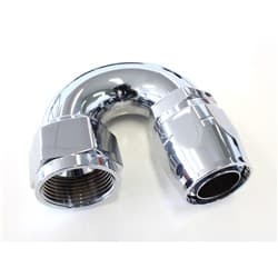 ELITE 180 DEG -16AN HOSE END ELITE SHOW QUALITY FULL FLOW