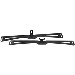 UNIVERSAL INTERCOOLER MOUNTINGBRACKETS PAIR BLACK
