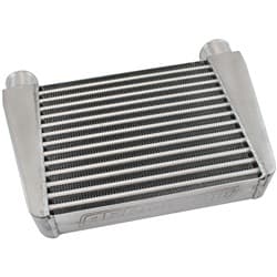 V-MOUNT STREET INTERCOOLER 330 x 280 x 76mm 2.5" SILVER