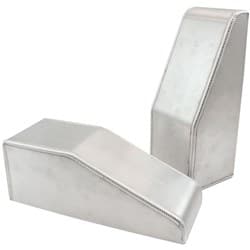 INTERCOOLER END TANKS 300x112 TOP BOTTOM INLET OUTLET PAIR Aeroflow - AF 90-1174