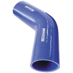 Silicone Hose 45 Deg; Blue I.D4.00" 102mm, Wall 5.3mm, 145mm Leg 9002-400